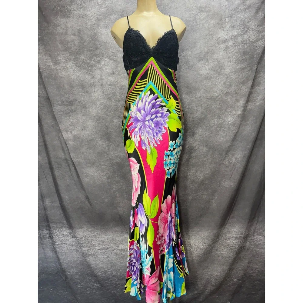 black dress long sleeve floor length Tova | Black High-Neck Long-Sleeve Maxi Dress